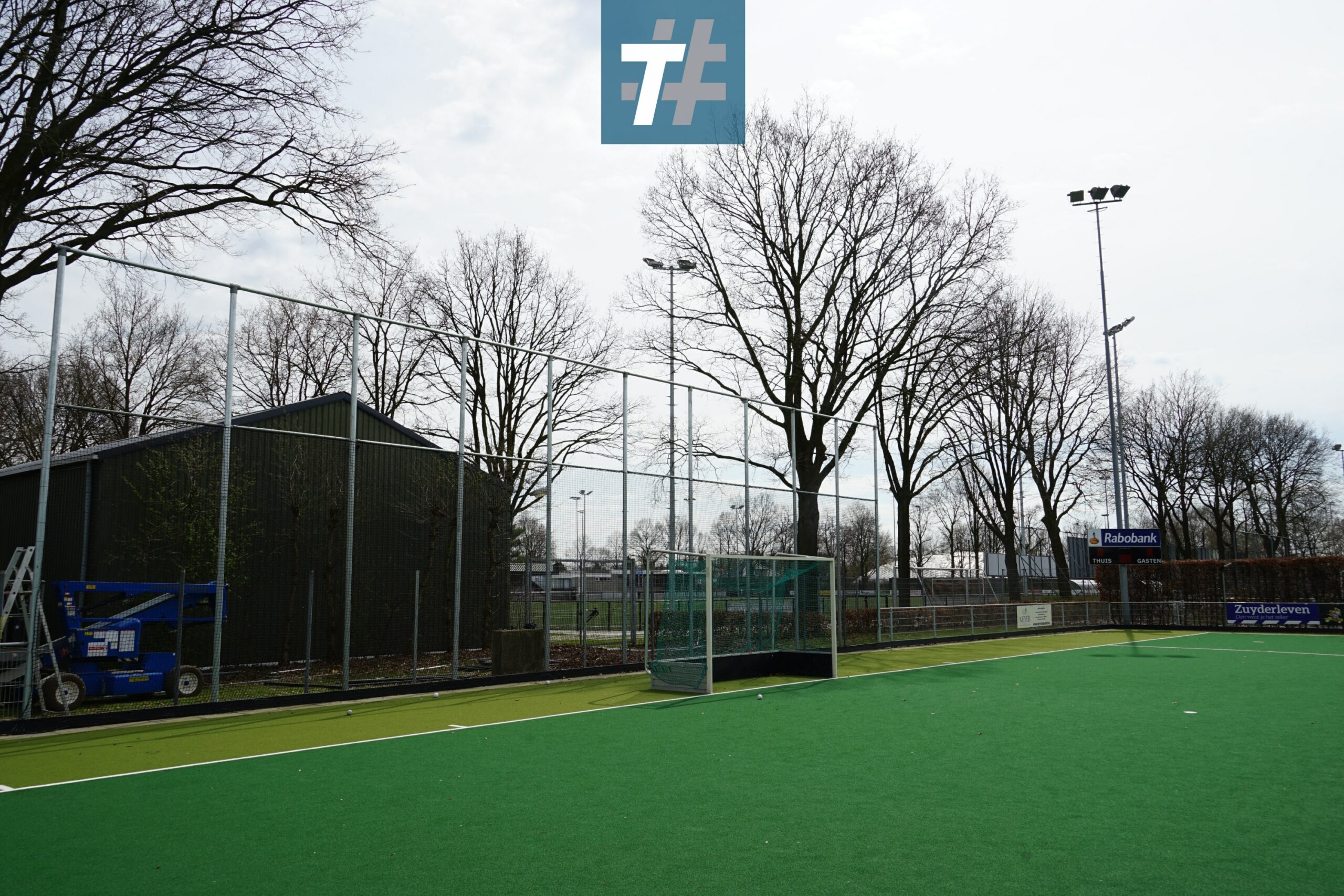 Hockeyveld hekwerk achter doel | Tereco